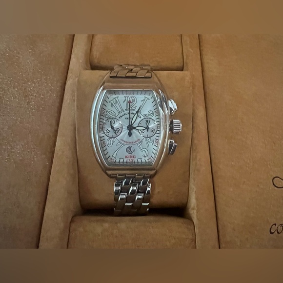 Franck Muller King Conquistador Silver Men's Watch - 8005CC - Picture 3 of 14